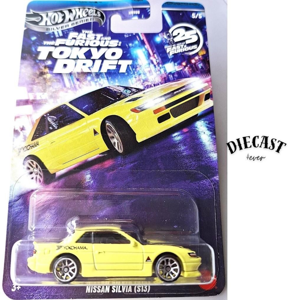 Hot Wheels Nissan Silvia (S13) Silver series, Ophalen, Nieuw, Auto
