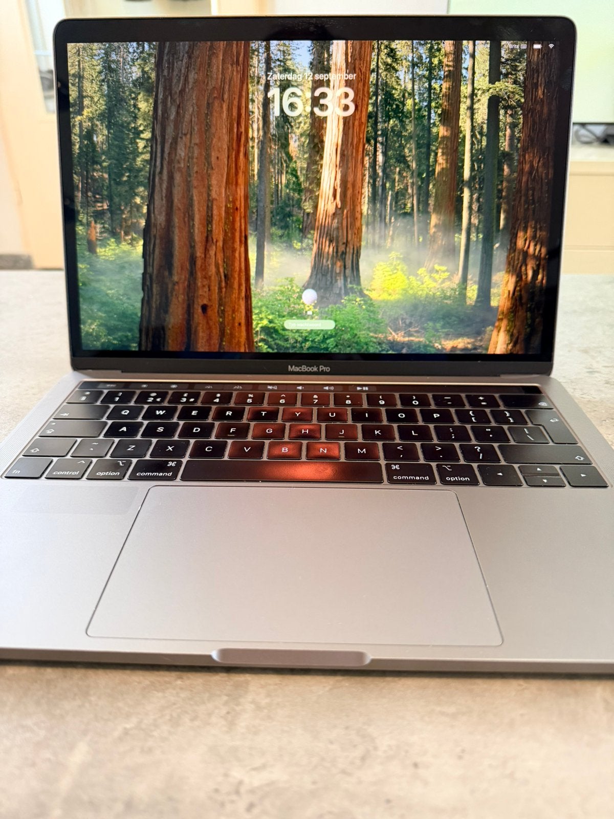 Macbook pro 13 inch 2018. I5. 8 GB. 245GB., Computers en Software, Gebruikt, 256 GB, 2 tot 3 Ghz, Qwerty