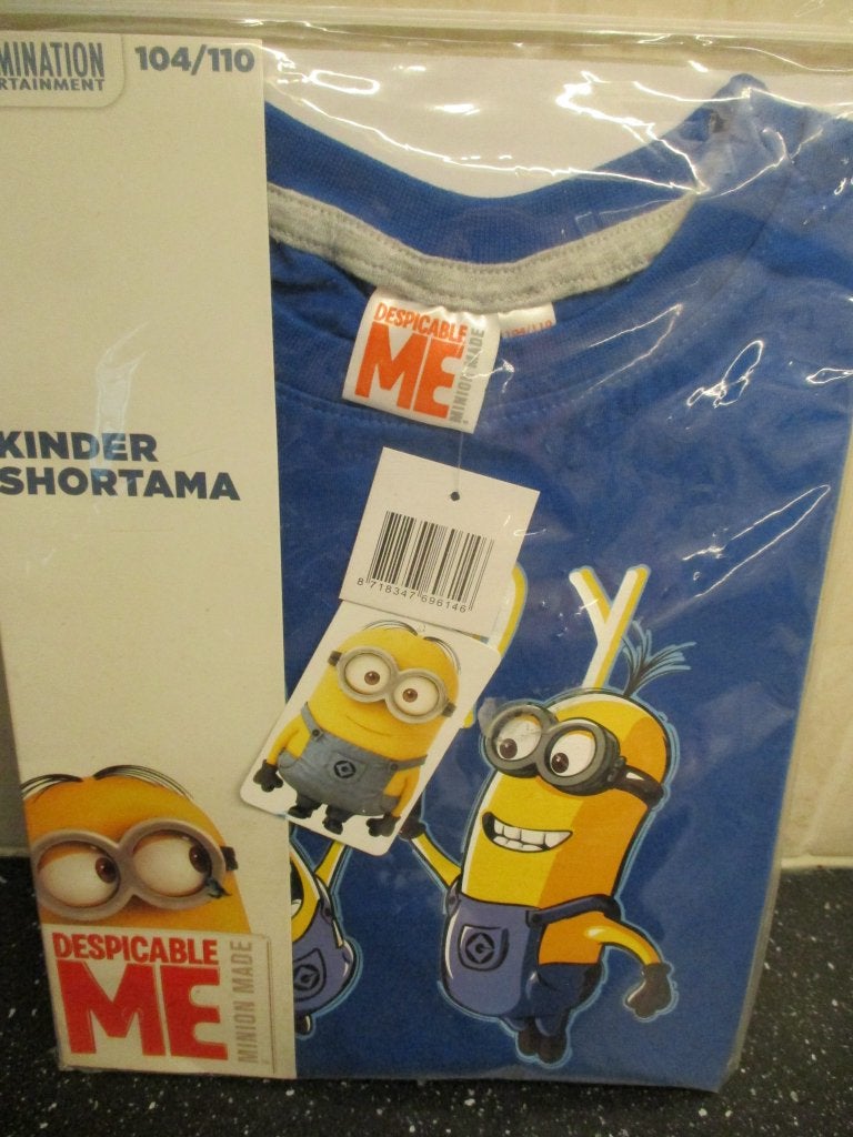 MINIONS/DESPICABLE ME SHORTAMA NIEUW, Verzenden, Nieuw, Jongen of Meisje, Nacht- of Onderkleding