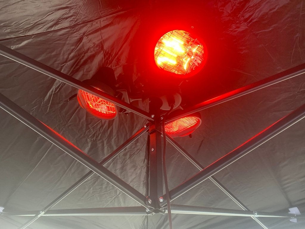 Elektrische heater huren – terras heater / kachel, Ophalen, Gebruikt, Overige