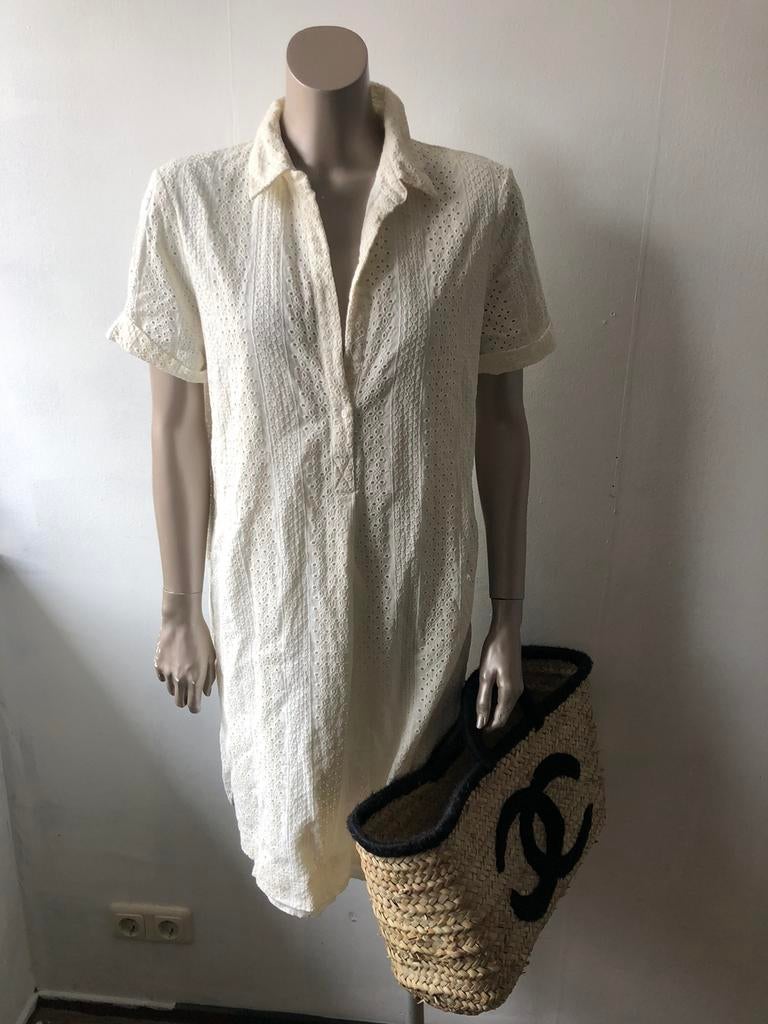 ZOMERJURK WIT EL CORTE INGLES 100% KATOEN m, Wit, Maat 46/48 (XL) of groter, Ophalen of Verzenden, Zo goed als nieuw