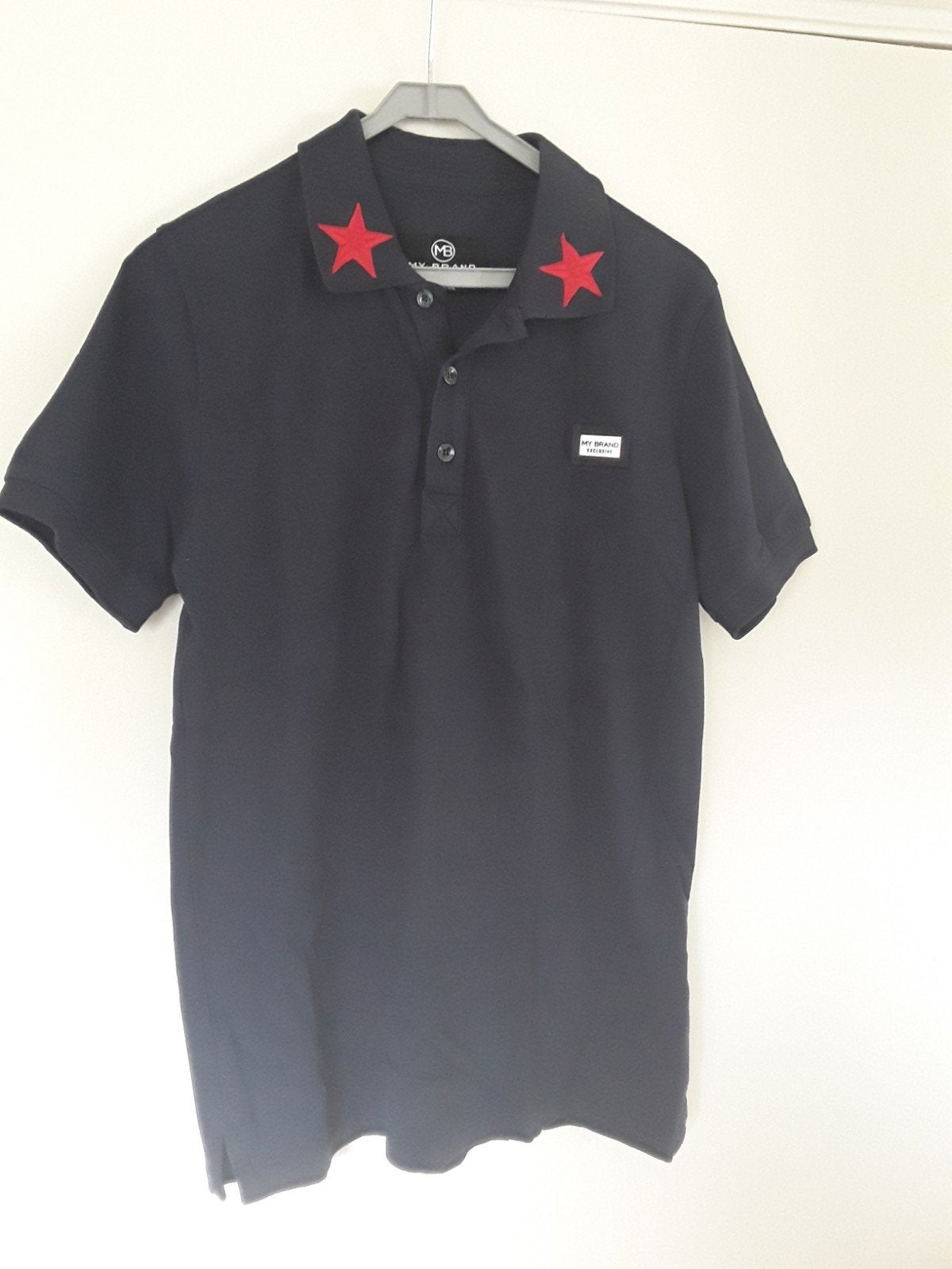 Heel mooie MY BRAND exclusive polo maat larce, Maat 52/54 (L), Blauw, Ophalen of Verzenden, Zo goed als nieuw
