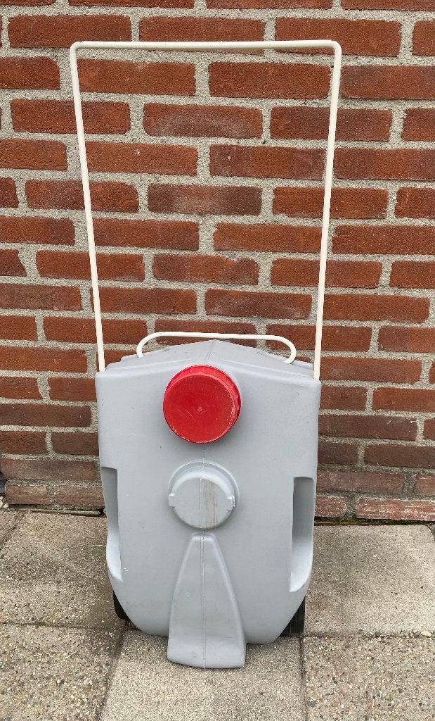 afvalwatertank, Ophalen, Gebruikt