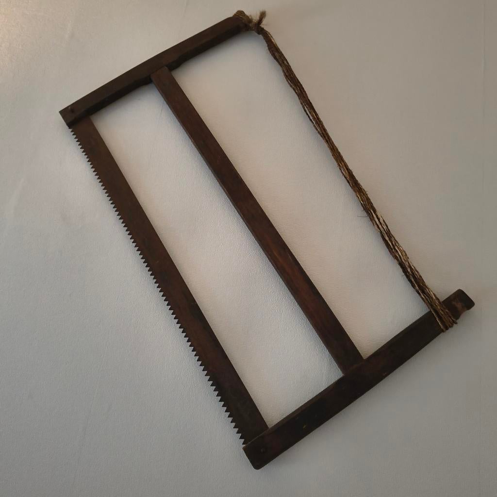 Vintage Retro Old Houten Zaag, Ophalen