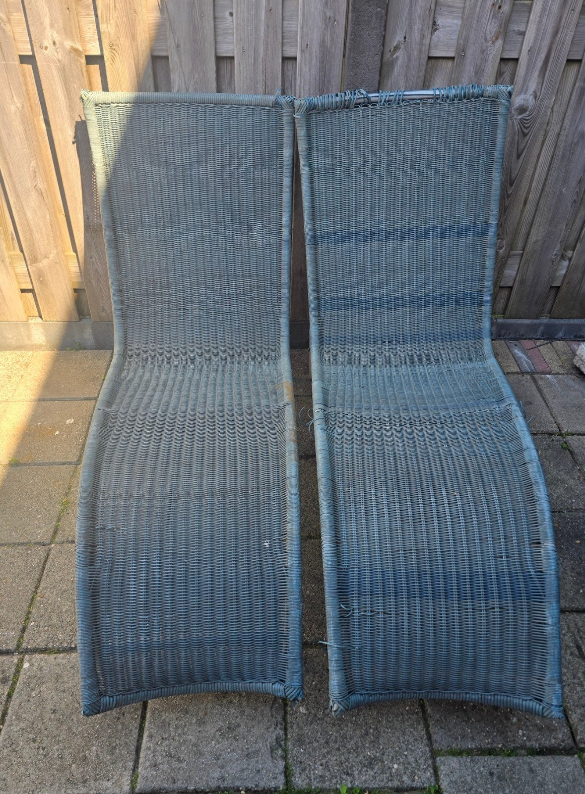 Ligstoelen, Ophalen, Gebruikt