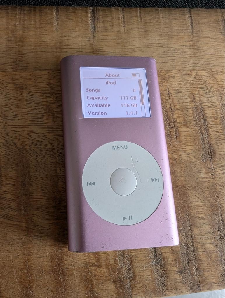 Ipod mini 128gb nieuwe batterij, Audio, Tv en Foto, Mp3-spelers | Apple iPod, Ophalen of Verzenden, Classic, 40 GB en meer