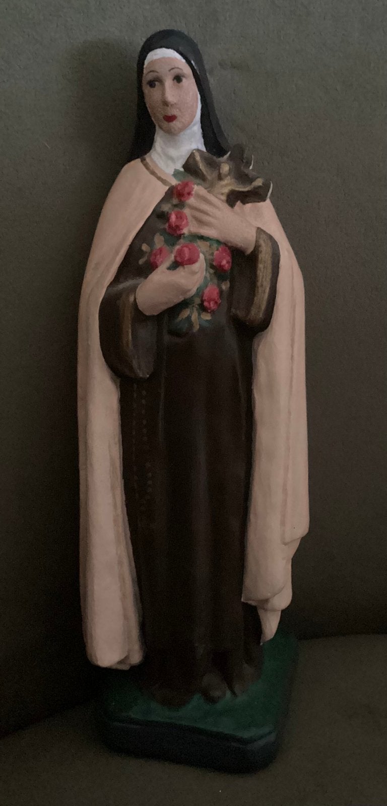 THERESIA van LISIEUX ,MOOI ANTIEK BEELDJE !!, Ophalen of Verzenden