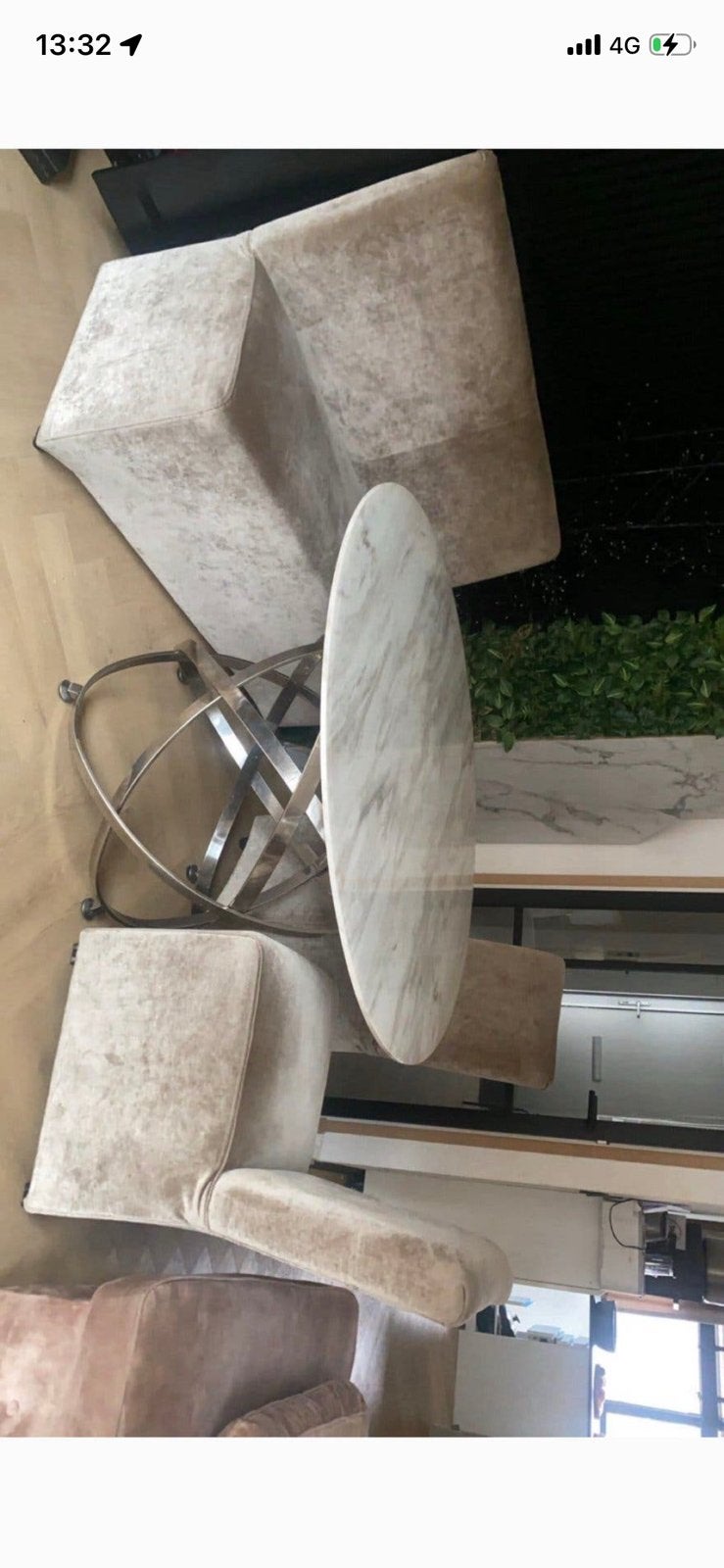 EETAFEL + STOELEN + gartis SALONTAFEL, Ophalen, 100 tot 150 cm, 50 tot 100 cm, Zo goed als nieuw
