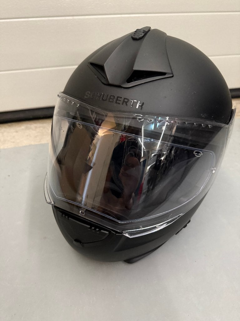 Schuberth C3 Pro systeemhelm – mat zwart | incl. Pinlock 120, Motoren, Overige merken, Systeemhelm, Dames, Ophalen of Verzenden