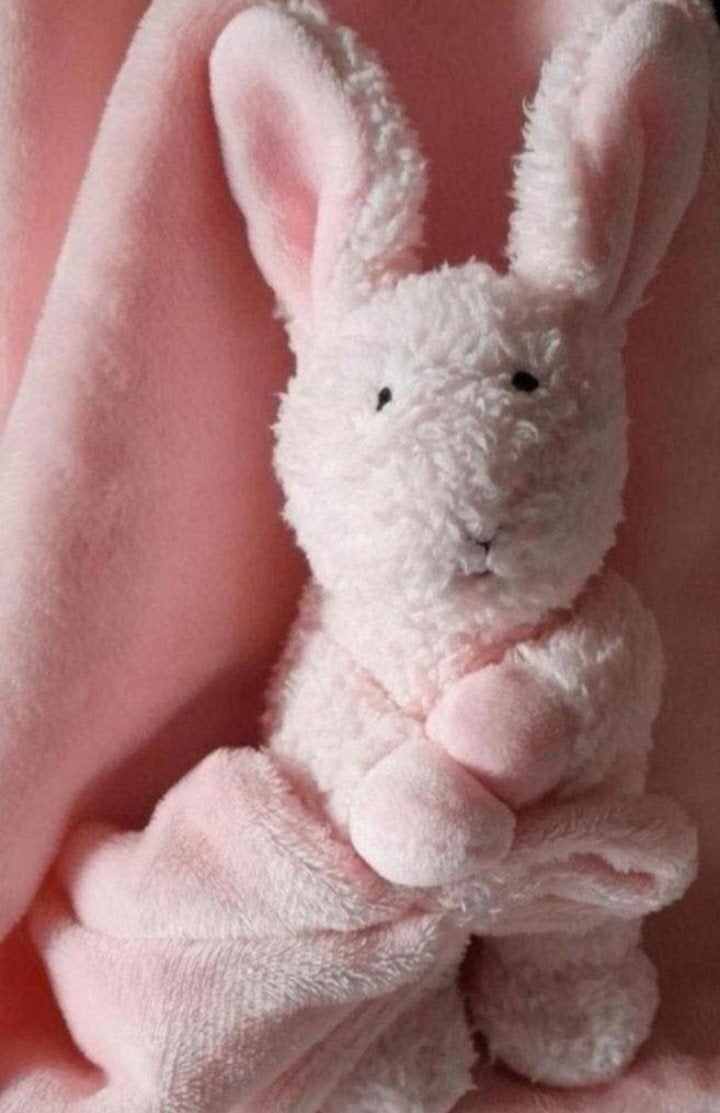 Jellycat Londen RETIRED baby blanket konijn knuffeltje ZGAN, Ophalen of Verzenden, Zo goed als nieuw, Overige typen