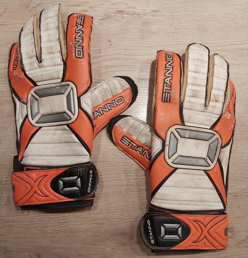 Stanno X-line Keepershandschoenen Wit Oranje Zwart, Ophalen of Verzenden
