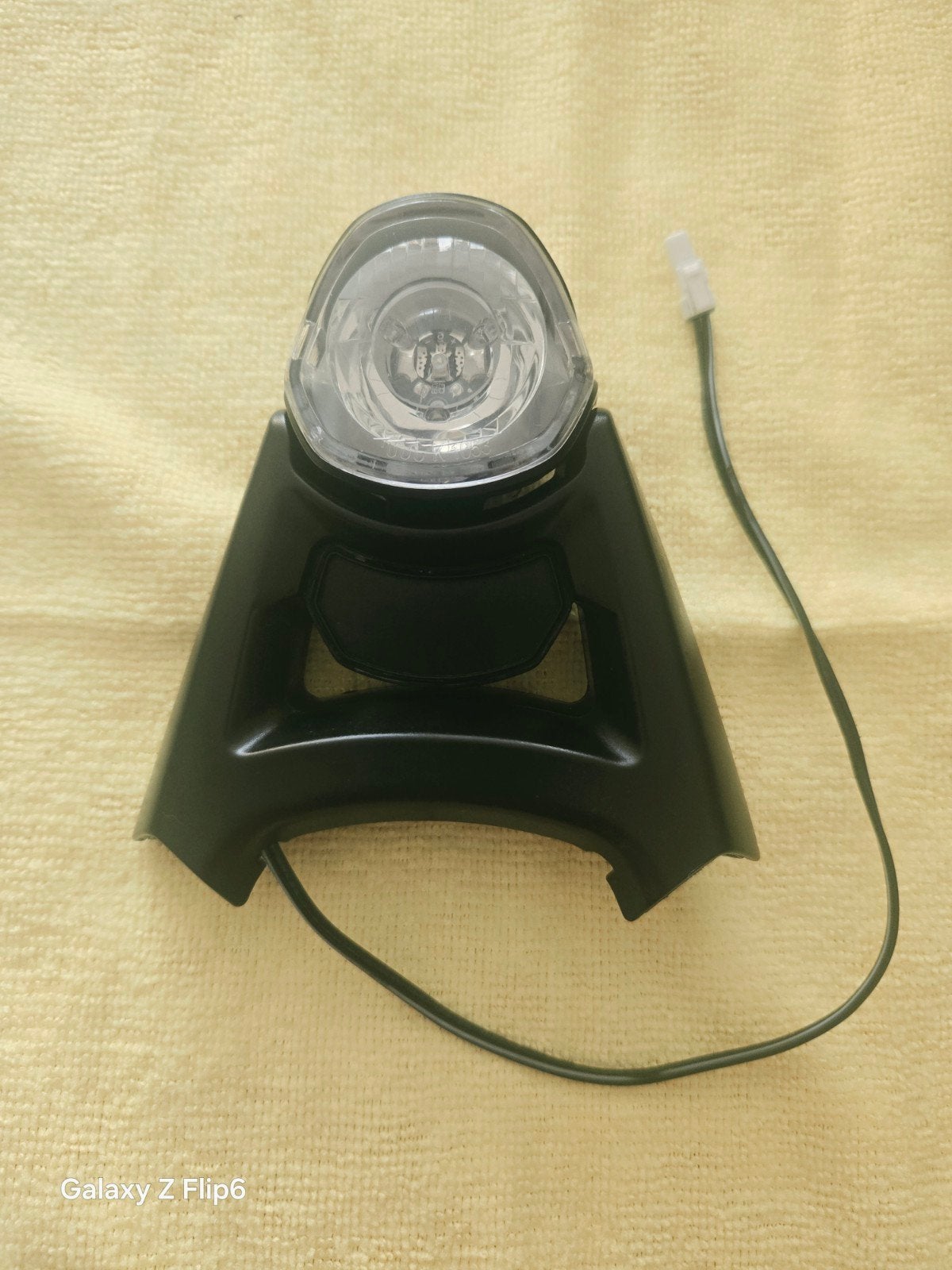 Koplamp/Spanninga/zwart/Batavus Monaco E-Go, Ophalen of Verzenden, Gebruikt