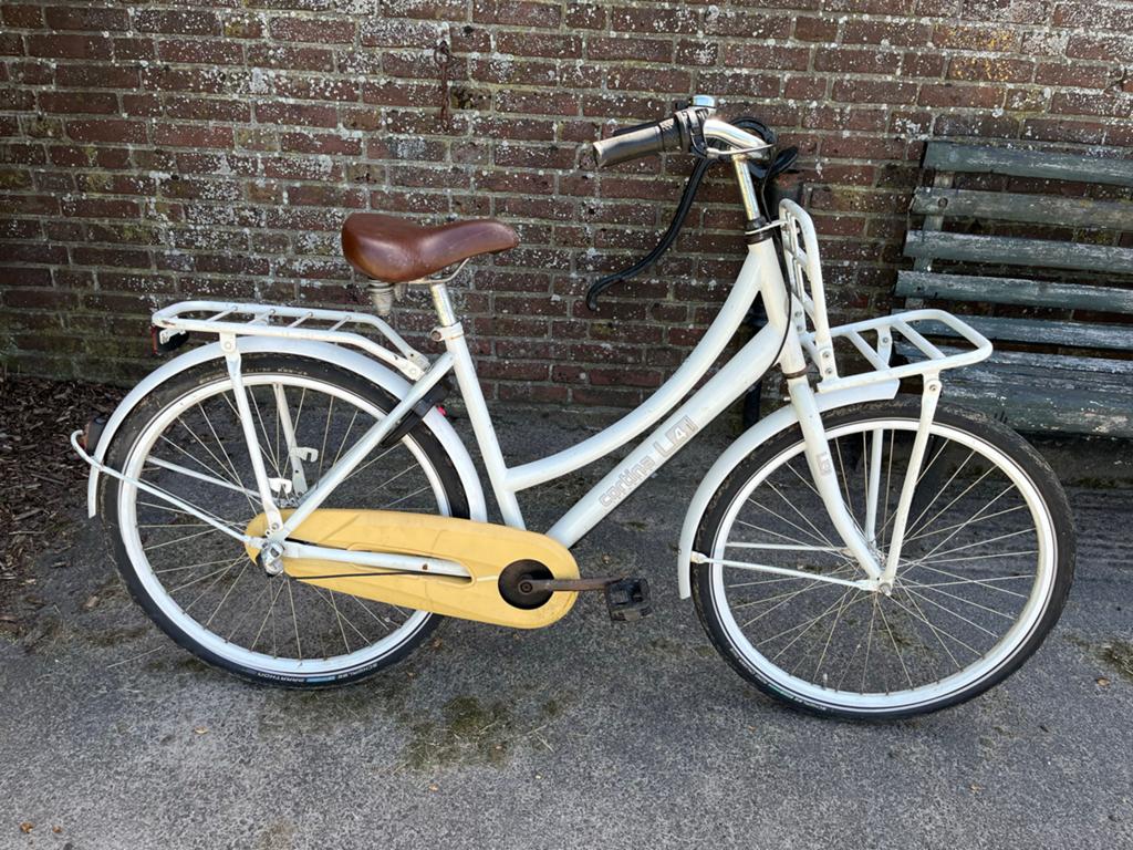 Meiden fiets opknapper, Fietsen en Brommers, Ophalen, Gebruikt, 26 inch of meer