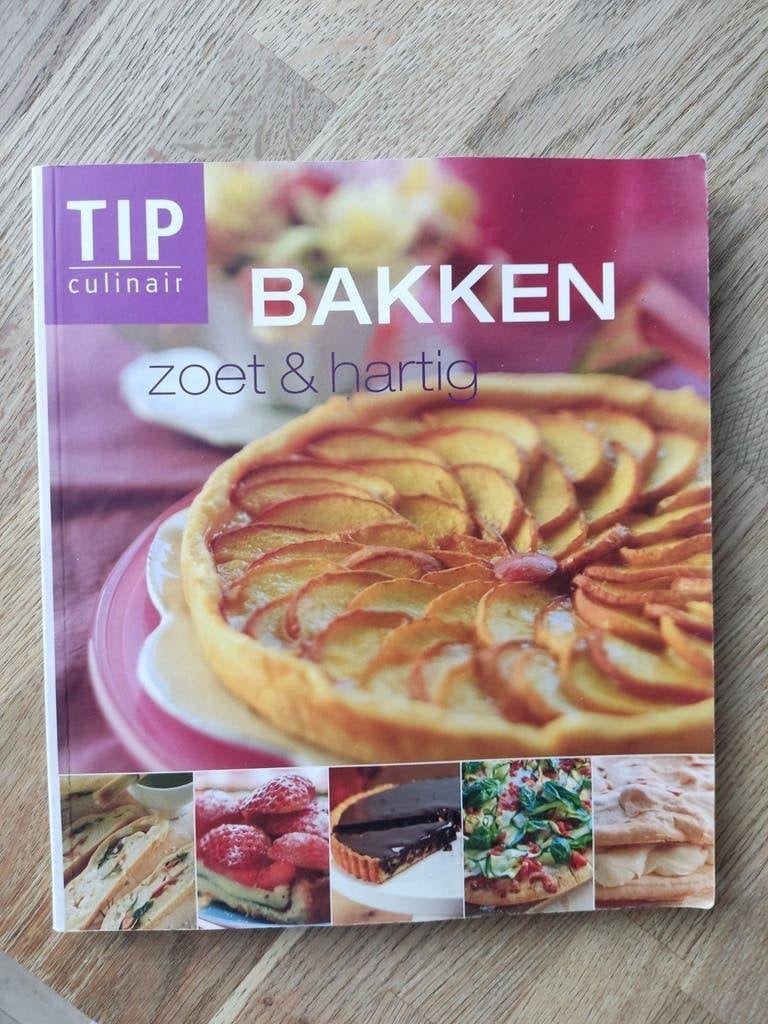 TIP CULINAIR, BAKKEN ZOET & HARTIG., Boeken, Taart, Gebak en Desserts, Tip Culinair, Ophalen of Verzenden, Zo goed als nieuw