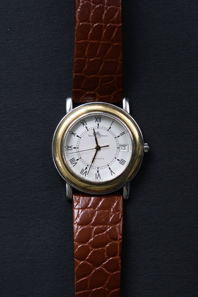 Baume & Mercier Fleetwood, Overige merken, Staal, Polshorloge, Ophalen of Verzenden