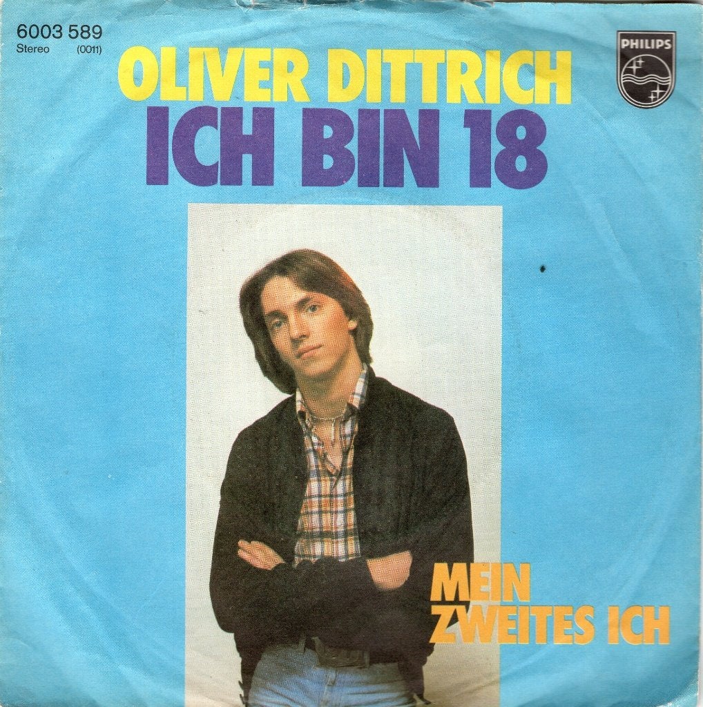 OLIVER DITTRICH  -  Ich bin 18, Gebruikt, 7 inch, Pop, Fotohoes