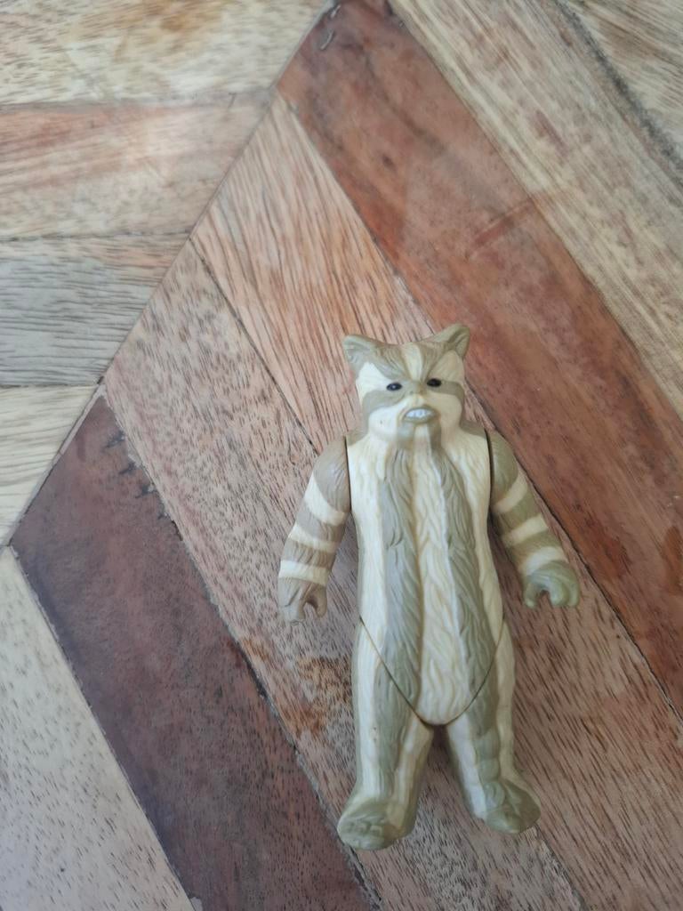 Vintage Star Wars Ewok actiefiguur, Ophalen of Verzenden