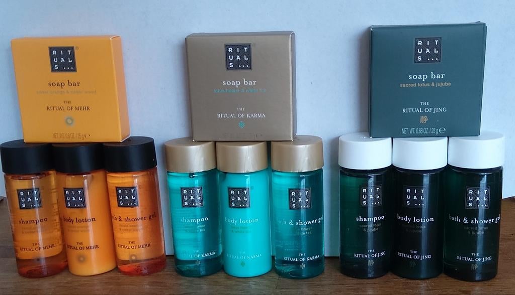 Pakketje mini Rituals producten (12) incl.vzkst voor €20,50, Ophalen of Verzenden, Nieuw