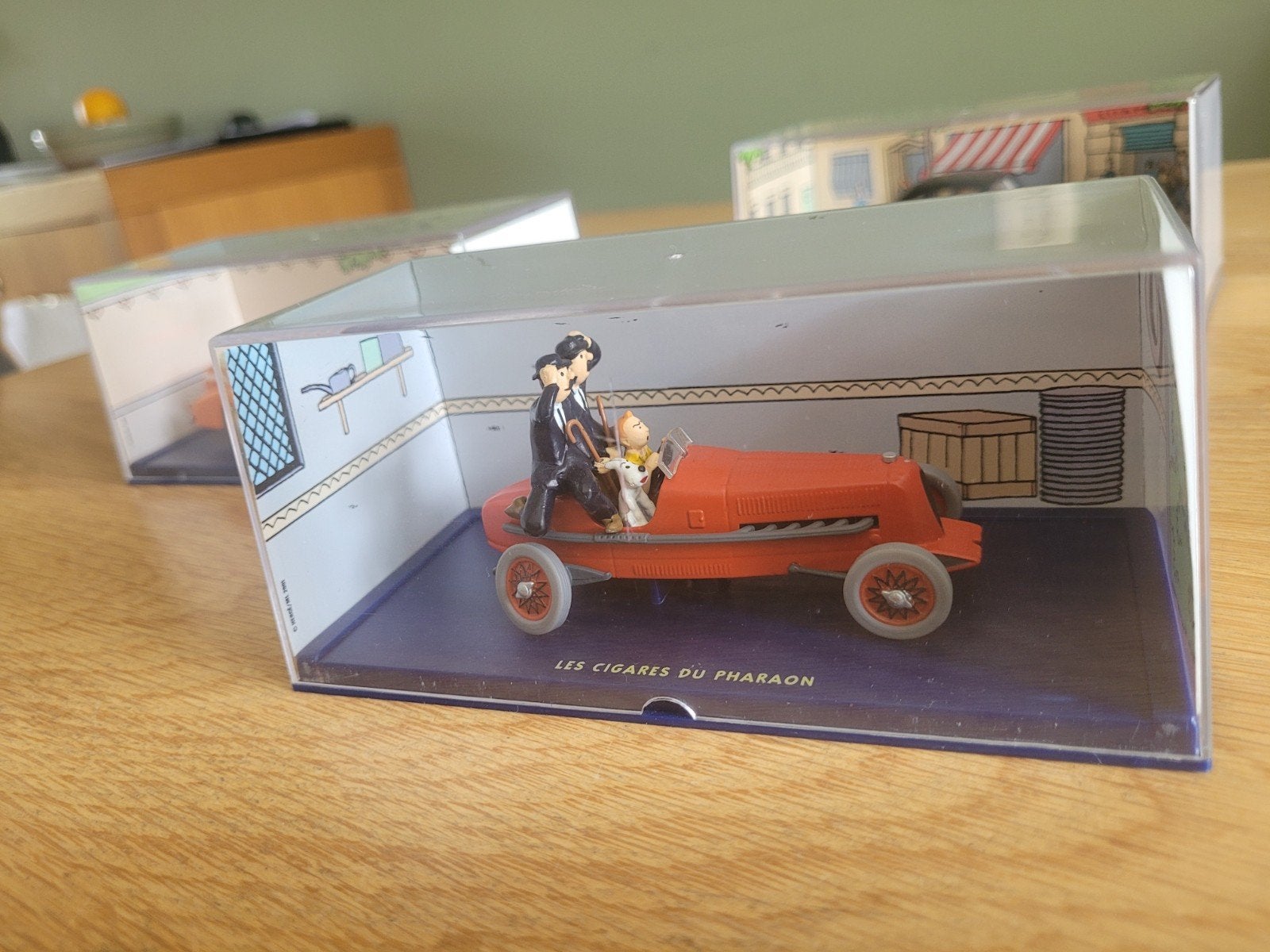 Kuifje auto's en figuren set, Ophalen of Verzenden, Zo goed als nieuw
