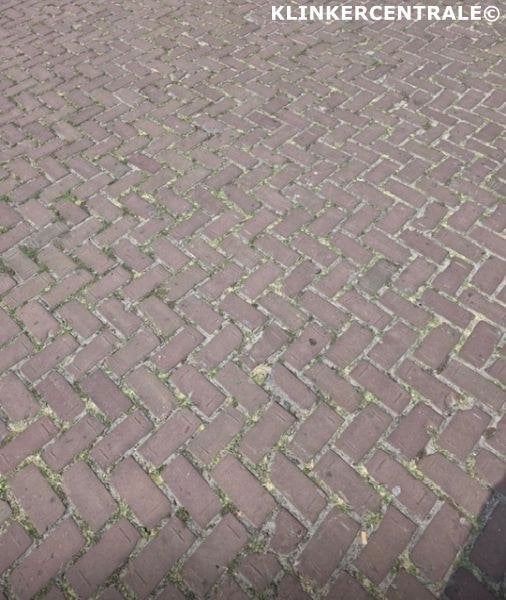 ROOIKORTING 510m2 rood paars brons gebakken klinkers straats, Bij dit gebruikte product niet te achterhalen, Gebruikt, Verzenden
