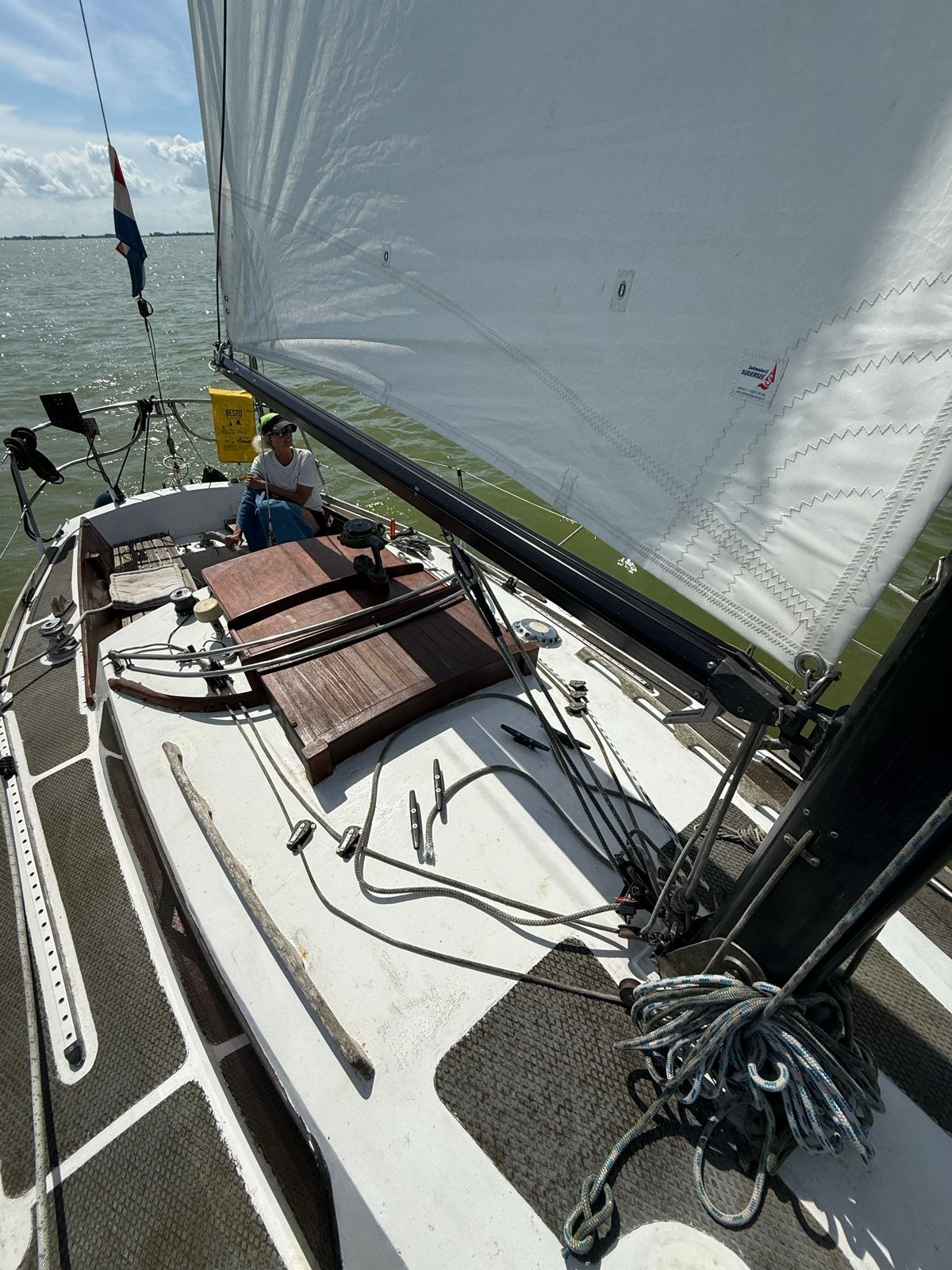 Zeiljacht 'Makkum' - Klassieke Tourjacht, Watersport en Boten, Kajuitzeilboten en Zeiljachten, 9 m, Gebruikt, Staal, Binnenboordmotor