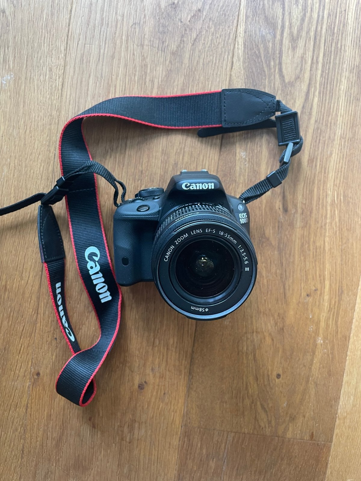 Canon EOS 100D Spiegelreflexcamera telelens en accessoires, Ophalen, Spiegelreflex, Canon, Beeldstabilisatie