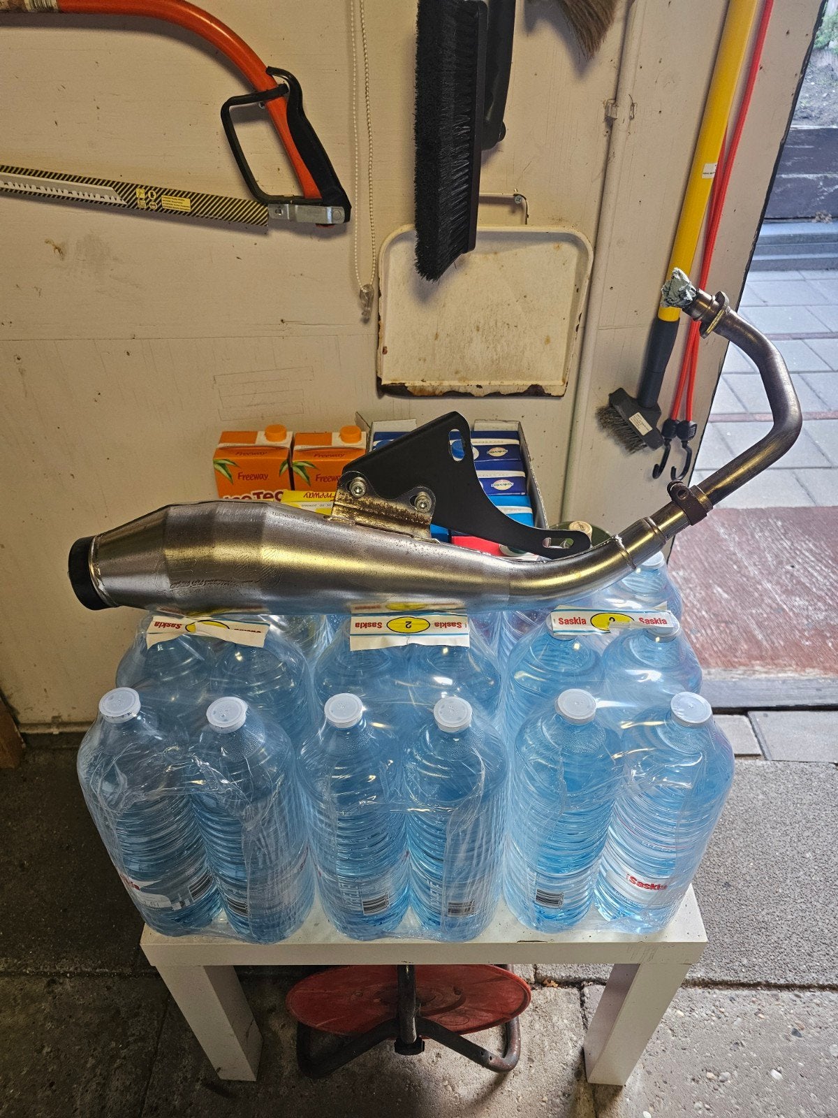 piaggio zip 4t 2v tecnigas gp4 uitlaat, Ophalen, Gebruikt, Uitlaat, Piaggio
