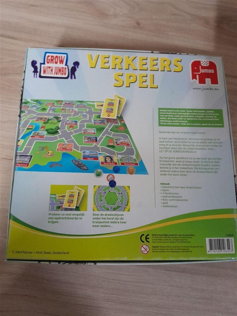 Verkeersspel - verkeer spel - s1614, Verzenden, Zo goed als nieuw