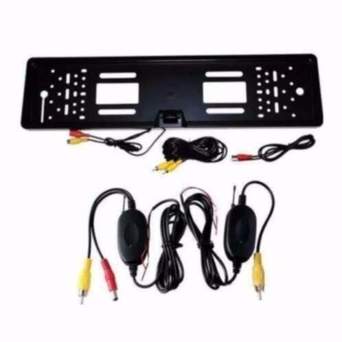 Kenteken plaathouder met kleuren camera draadloos KJO29, Auto diversen, Auto-accessoires, ., Nieuw, Ophalen of Verzenden, .