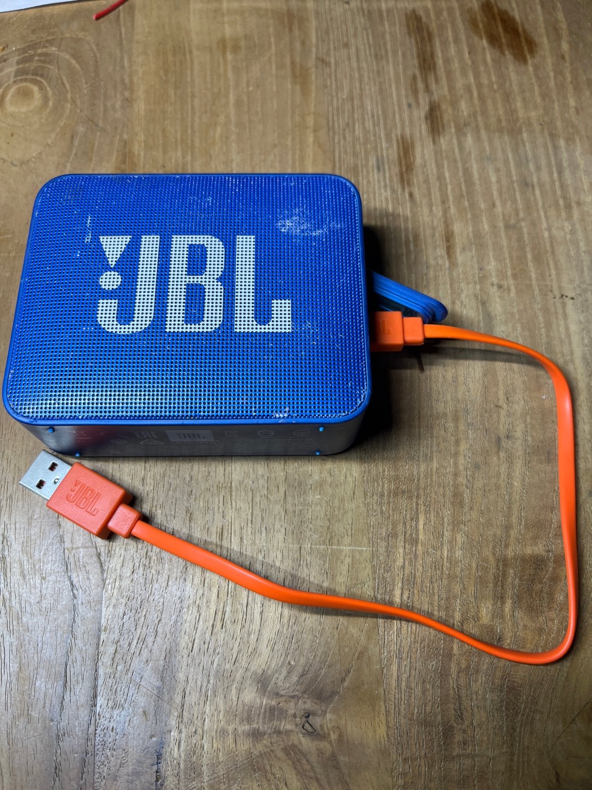 JBL GO 2+ Draagbare Bluetooth Speaker - Blauw, Gebruikt, JBL, Ophalen of Verzenden, Draagbare speaker