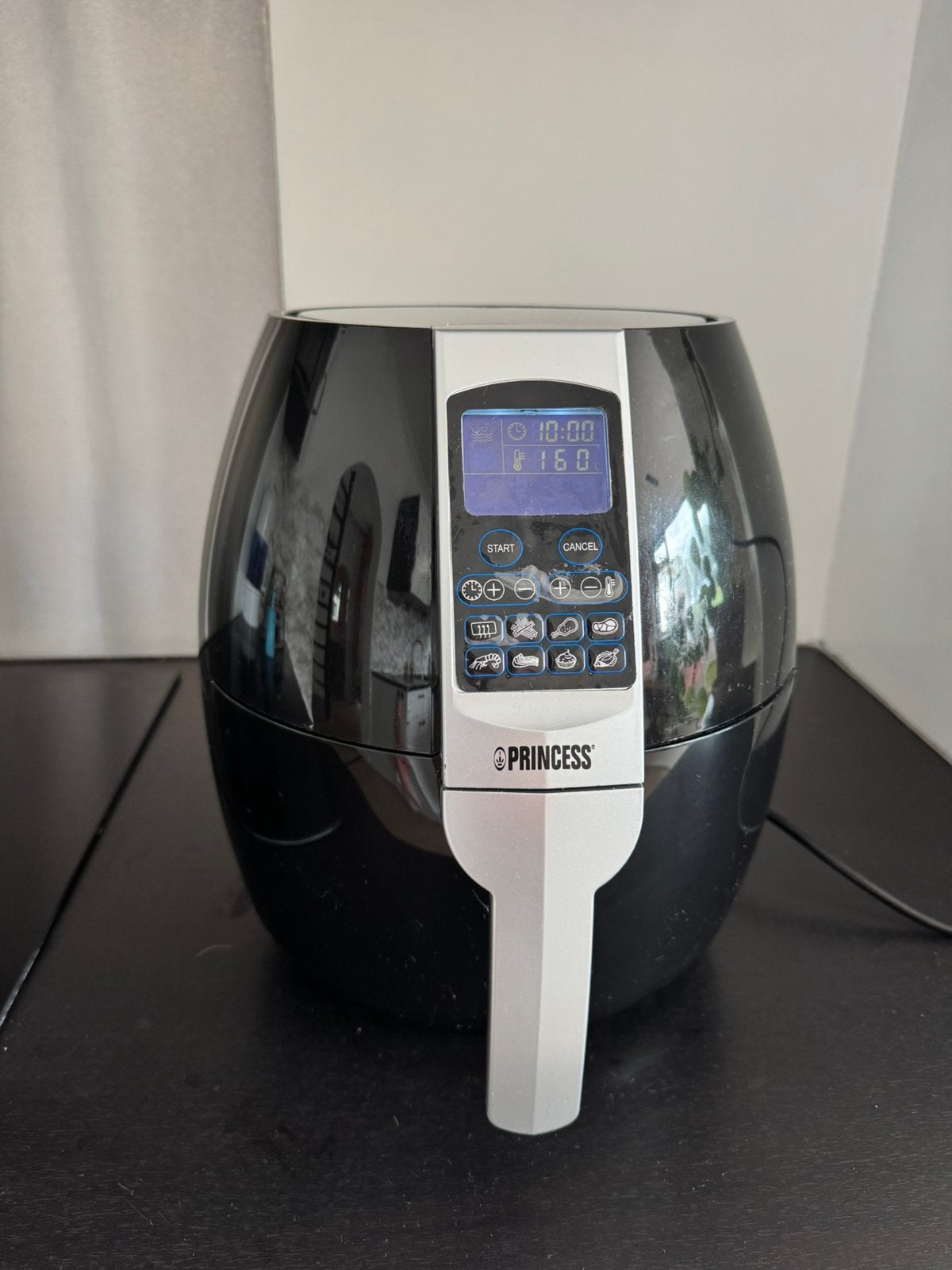 Princess digitale aerofryer XL 182020 - airfryer, Ophalen of Verzenden, Gebruikt, Airfryer XL, 750 t/m 999 gram
