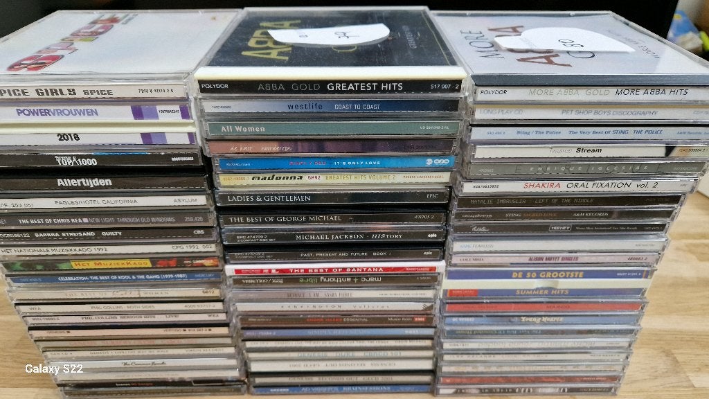 Grote partij CD’s, Ophalen, Gebruikt, Pop