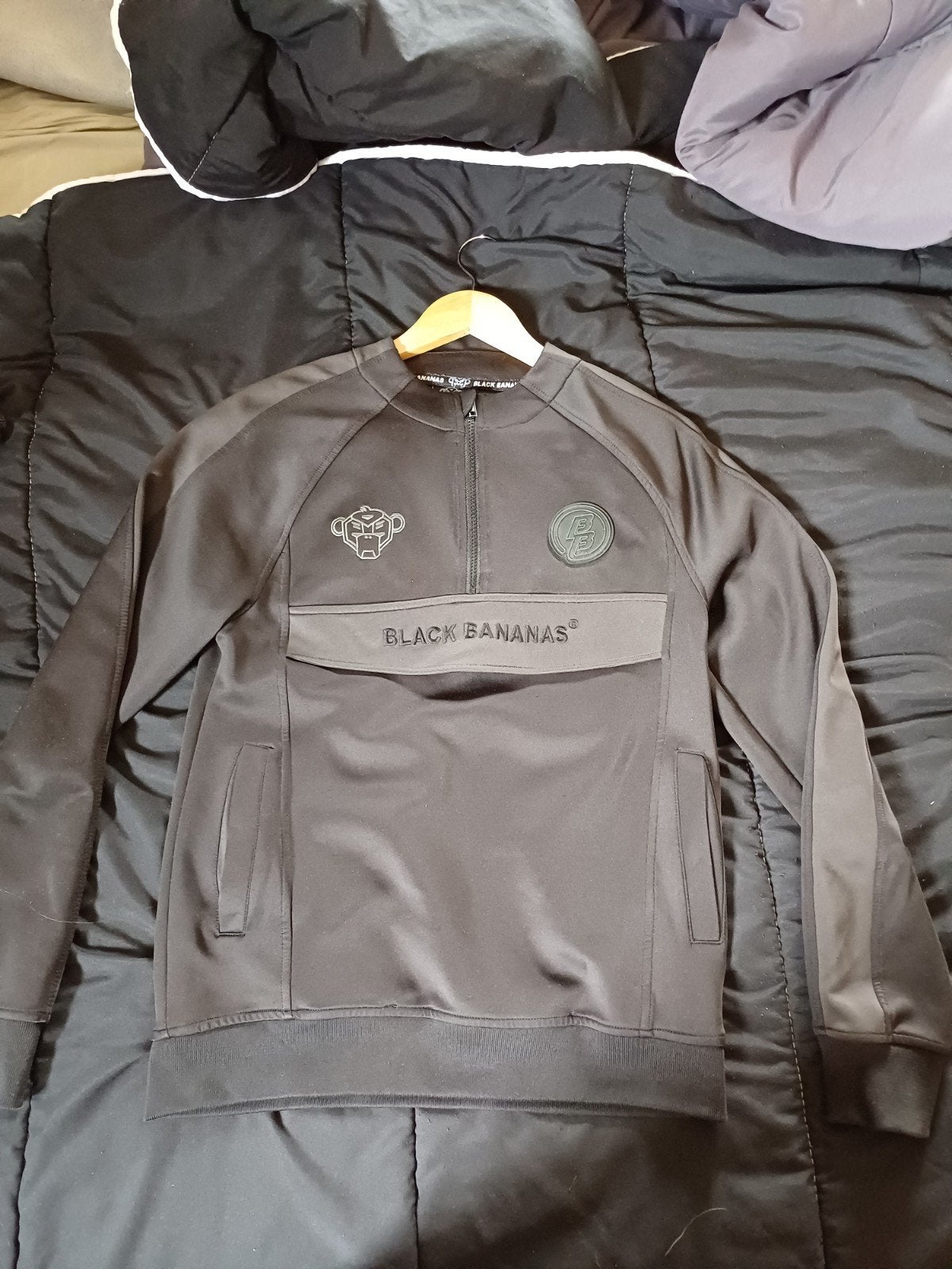 Black Bananas ( trainings) trui- Zwart - Maat S, Kleding | Heren, Truien en Vesten, Zwart, Ophalen of Verzenden, Zo goed als nieuw