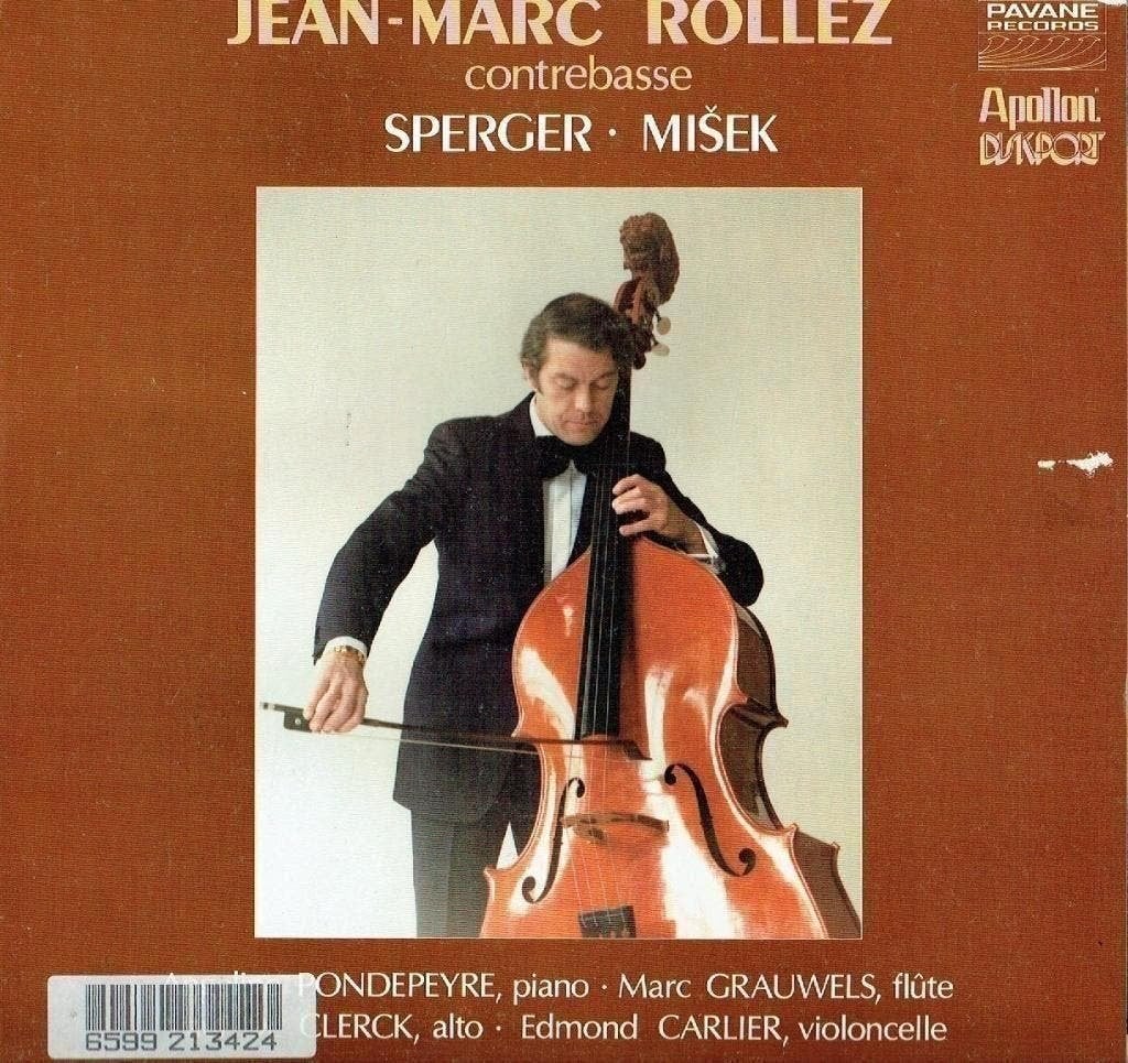 Jean-Marc Rollez – Sperger/Mišek, Kamermuziek, Verzenden, Zo goed als nieuw, 12 inch