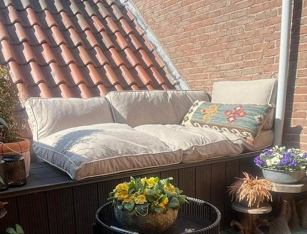 Losse dikke lounge kussens, Ophalen, Gebruikt