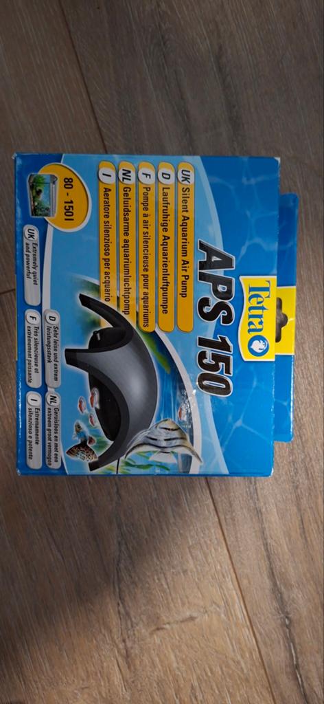 Tetra APS150 geluidsarme aquariumluchtpomp, Dieren en Toebehoren, Pomp, Overige typen, Nieuw, Ophalen of Verzenden