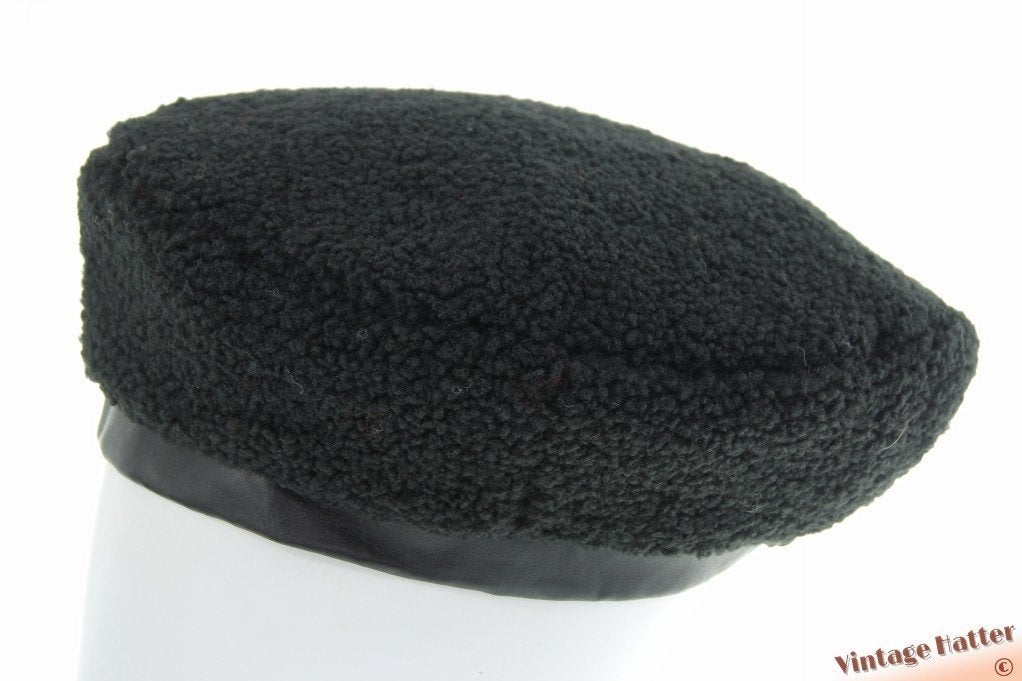 Kangol pluizige baret zwart 58-62 nieuw gratis verzenden NL, Hoed, Nieuw, Ophalen of Verzenden, 58 cm (L, 7¼ inch) of meer