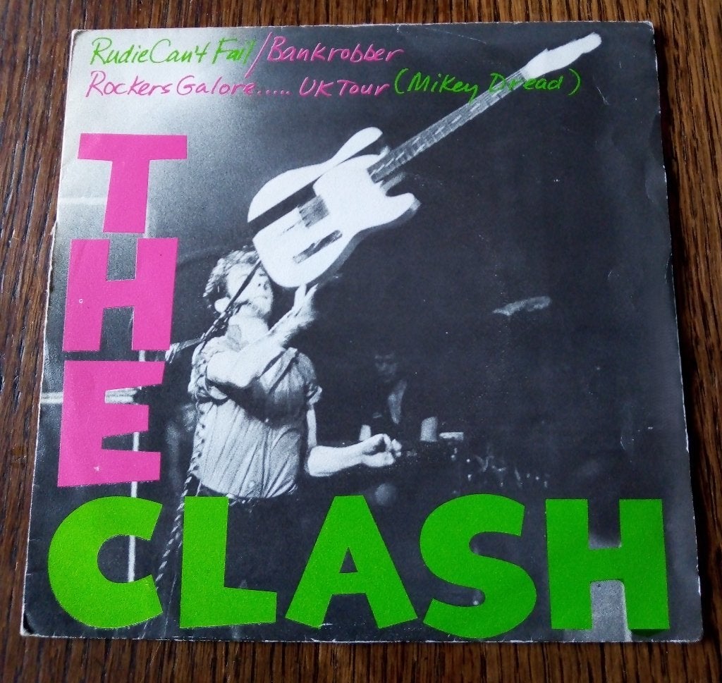 original single-the clash -rudie cant fail *1980*, Cd's en Dvd's, Vinyl Singles, Fotohoes, Ophalen of Verzenden, Zo goed als nieuw