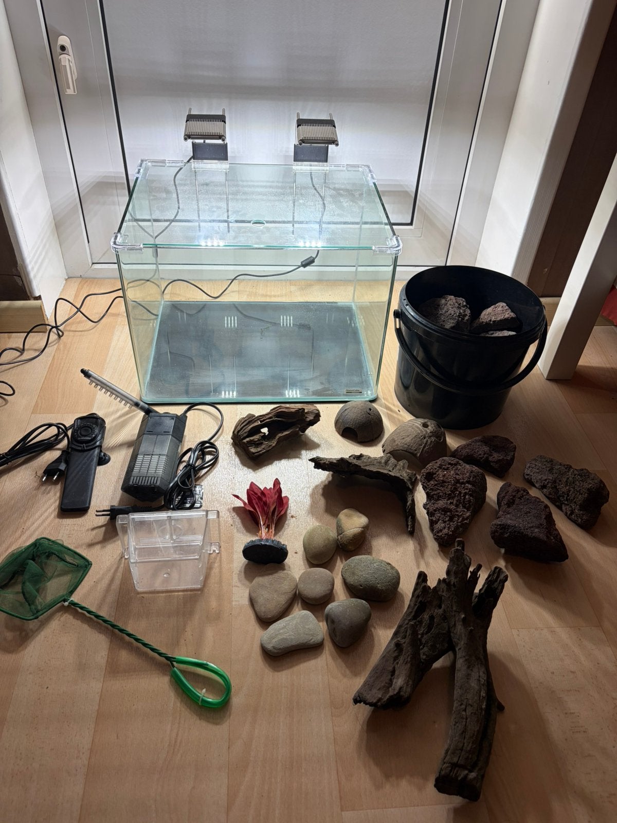 Dennerle nano scapers tank, top staat ZGAN & zeer compleet, Dieren en Toebehoren, Ophalen of Verzenden, Zo goed als nieuw, Leeg aquarium
