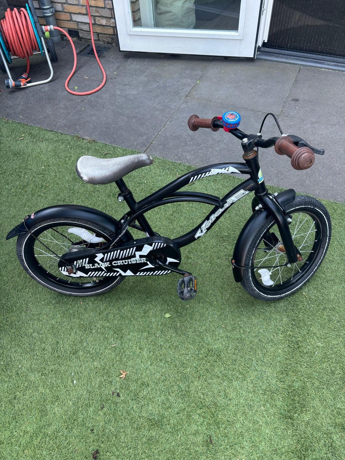 Supertoffe Voltare Black Cruiser 16 inch kinderfiets, Ophalen, Gebruikt, 16 tot 20 inch