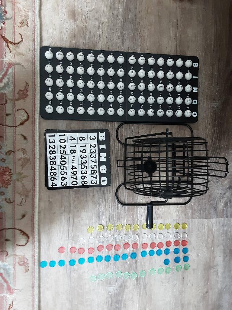 Bingo Set, Vijf spelers of meer, Ophalen, Gebruikt