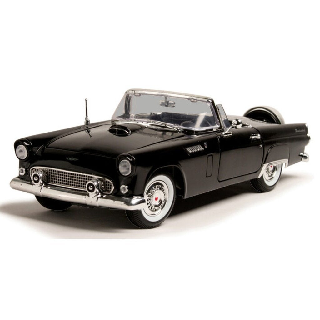Ford Thunderbird Open Cabriolet Zwart 1956 Motormax 73173Z, Hobby en Vrije tijd, Carmodel s.r.l. Viale Europa Unita snc info@modelcarswholesale.com