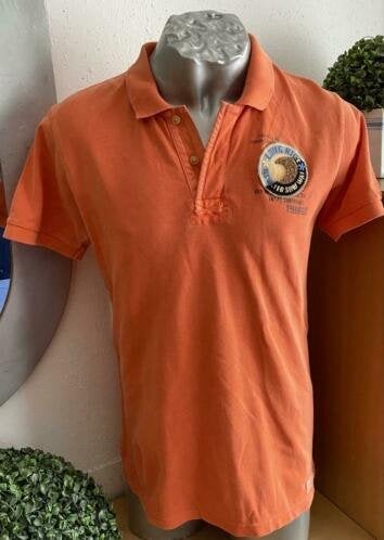 Esprit polo maat S, Ophalen of Verzenden, Zo goed als nieuw, Maat 46 (S) of kleiner, Oranje