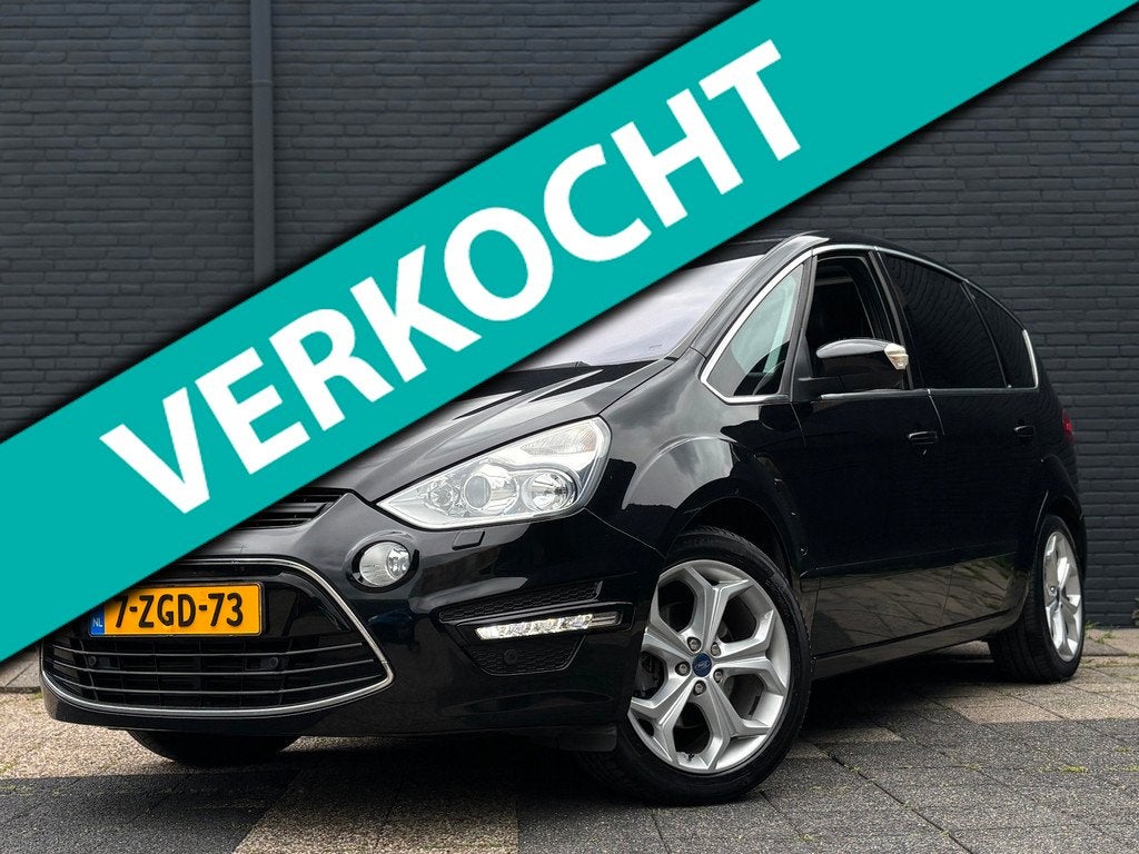 Ford S-Max 1.6 Platinum 7p. | Stoelverw. | Memory | Camera |, Auto's, Ford, Bedrijf, Te koop, S-Max, ABS, Achteruitrijcamera, Airbags