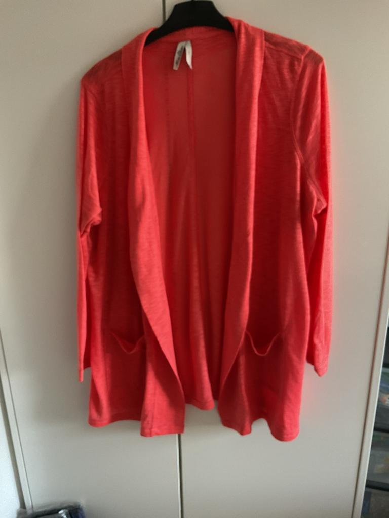 Leuk vest. Miss Etam. Maat 50, Kleding | Dames, Ophalen of Verzenden, Zo goed als nieuw, Maat 46/48 (XL) of groter, Oranje