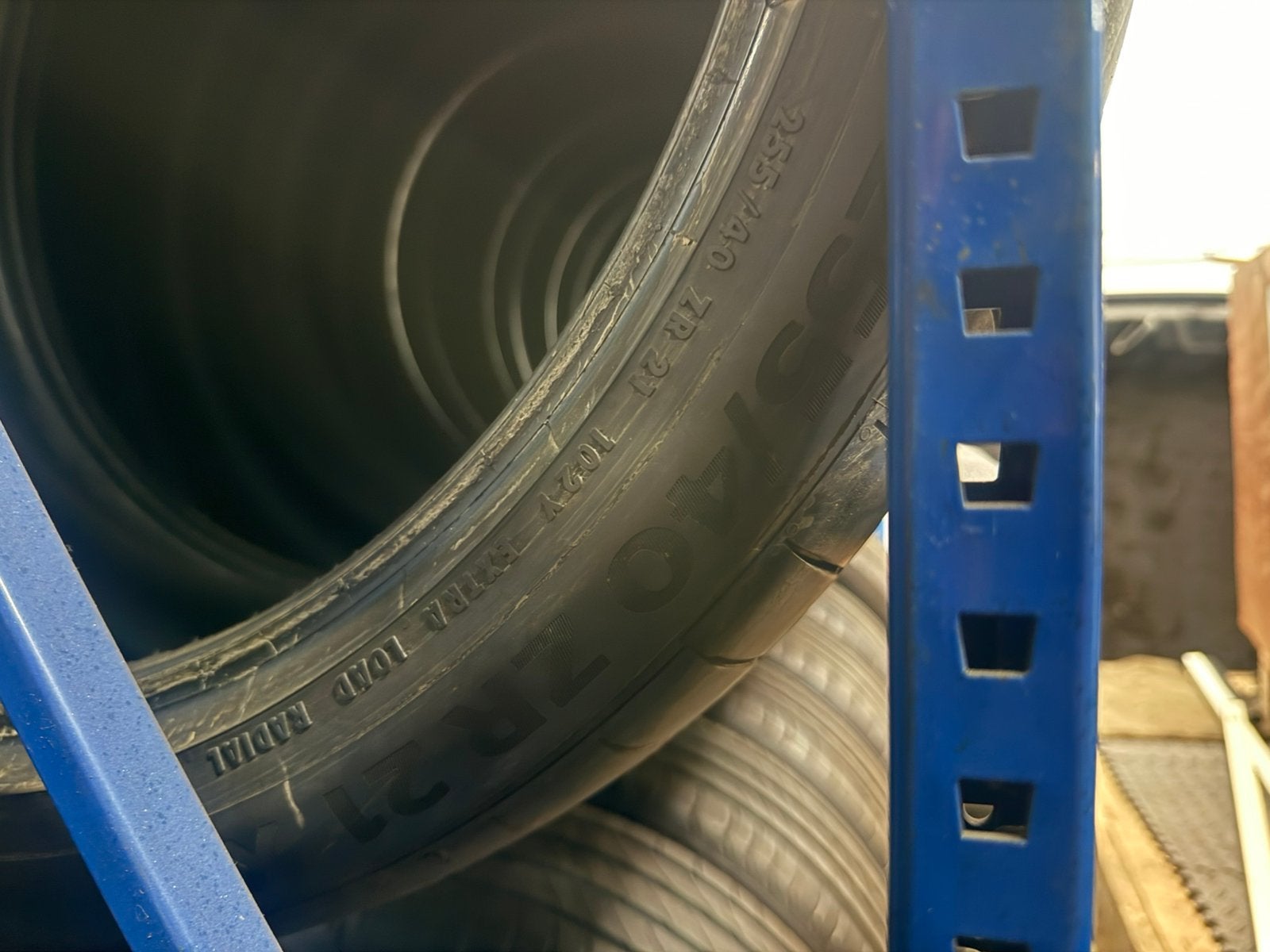 2x 255 40 21 102Y R01 Continental Sportcontact 6 5MM+ 2622, Gebruikt, 255 mm, Band(en), Personenwagen