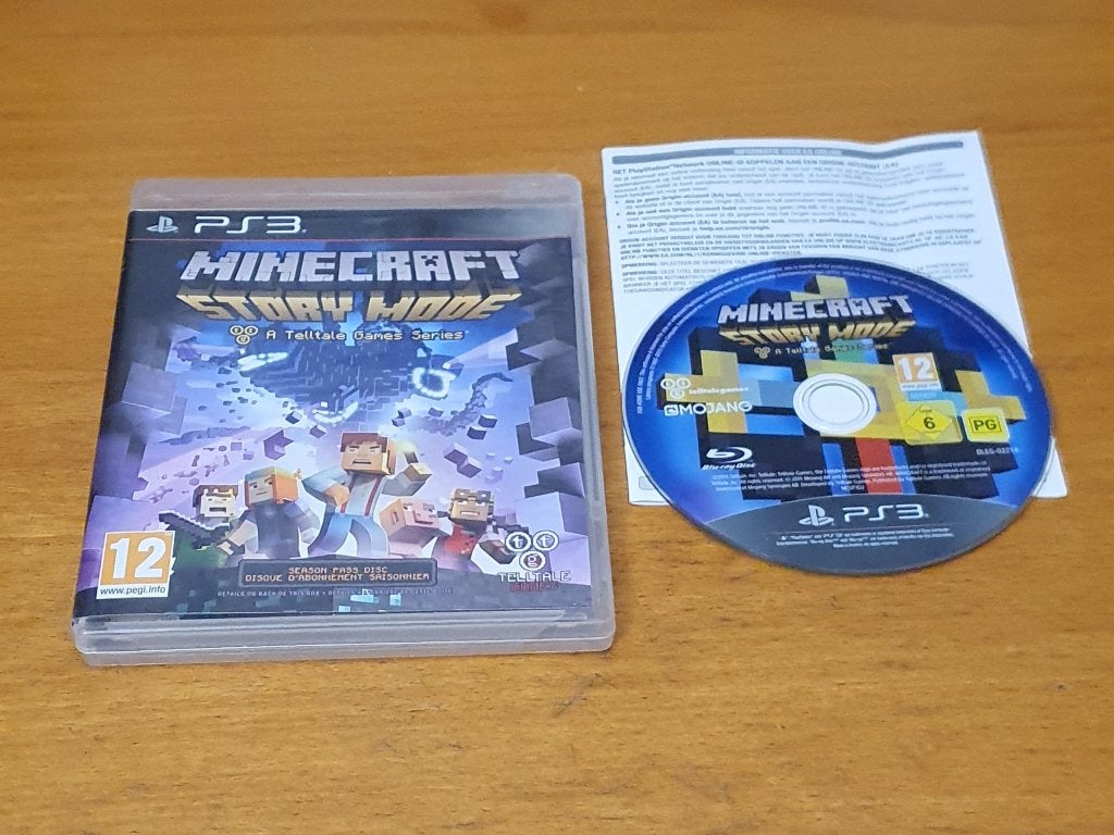 PS3 | Minecraft Story Mode, Spelcomputers en Games, Games | Sony PlayStation 3, Gebruikt, 1 speler, Ophalen of Verzenden, Vanaf 12 jaar