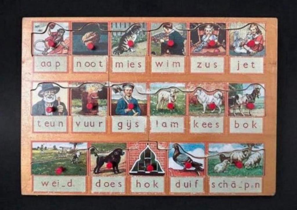 Houten Aap, Noot, Mies Puzzel, Hobby en Vrije tijd, Ophalen of Verzenden, Zo goed als nieuw, Onderdeel of Toebehoren