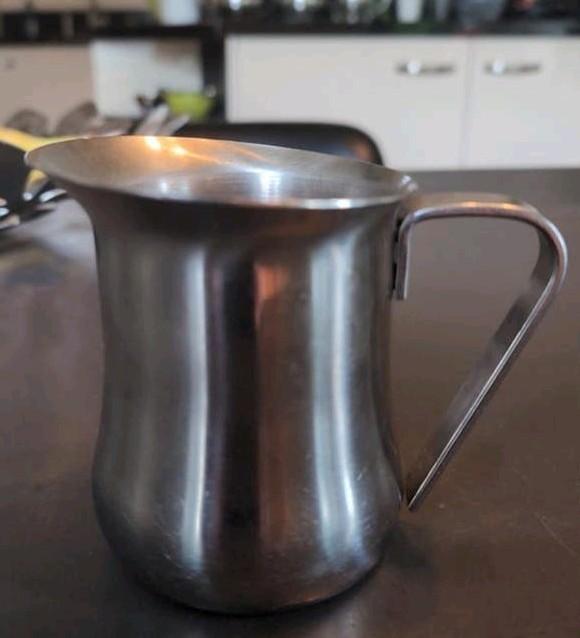 Melkkan, melkopschuimer Inox 18/10 Italy, Ophalen of Verzenden