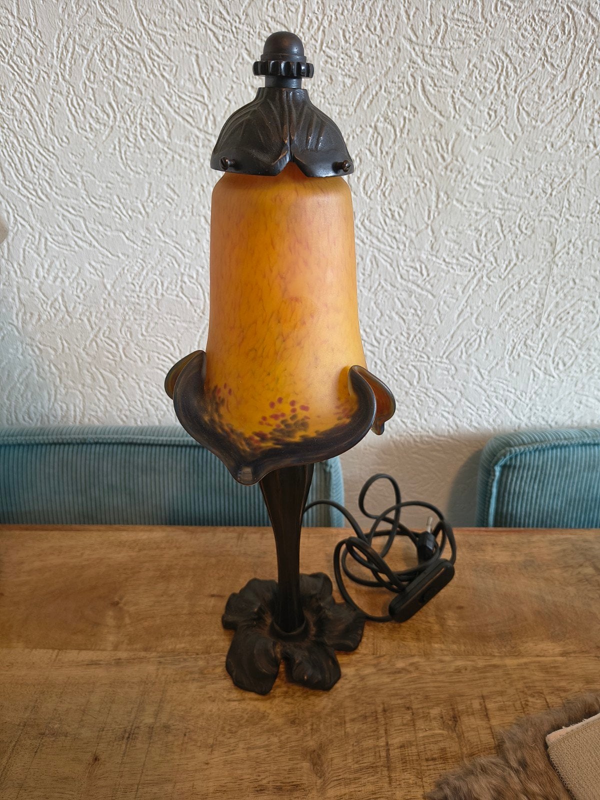 Jaren '60 Tafellamp van Art de France!, Ophalen of Verzenden